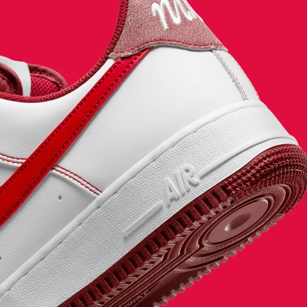 Giày Nike Air Force 1 ’07 First Use White Team Red DA8478-101 - Ảnh 4