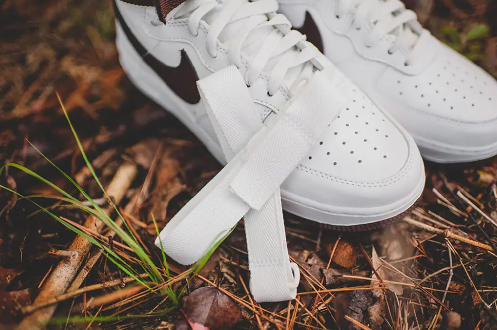 Giày Nike Air Force 1 High Retro QS 'White Chocolate' 743546-102 - Ảnh 3