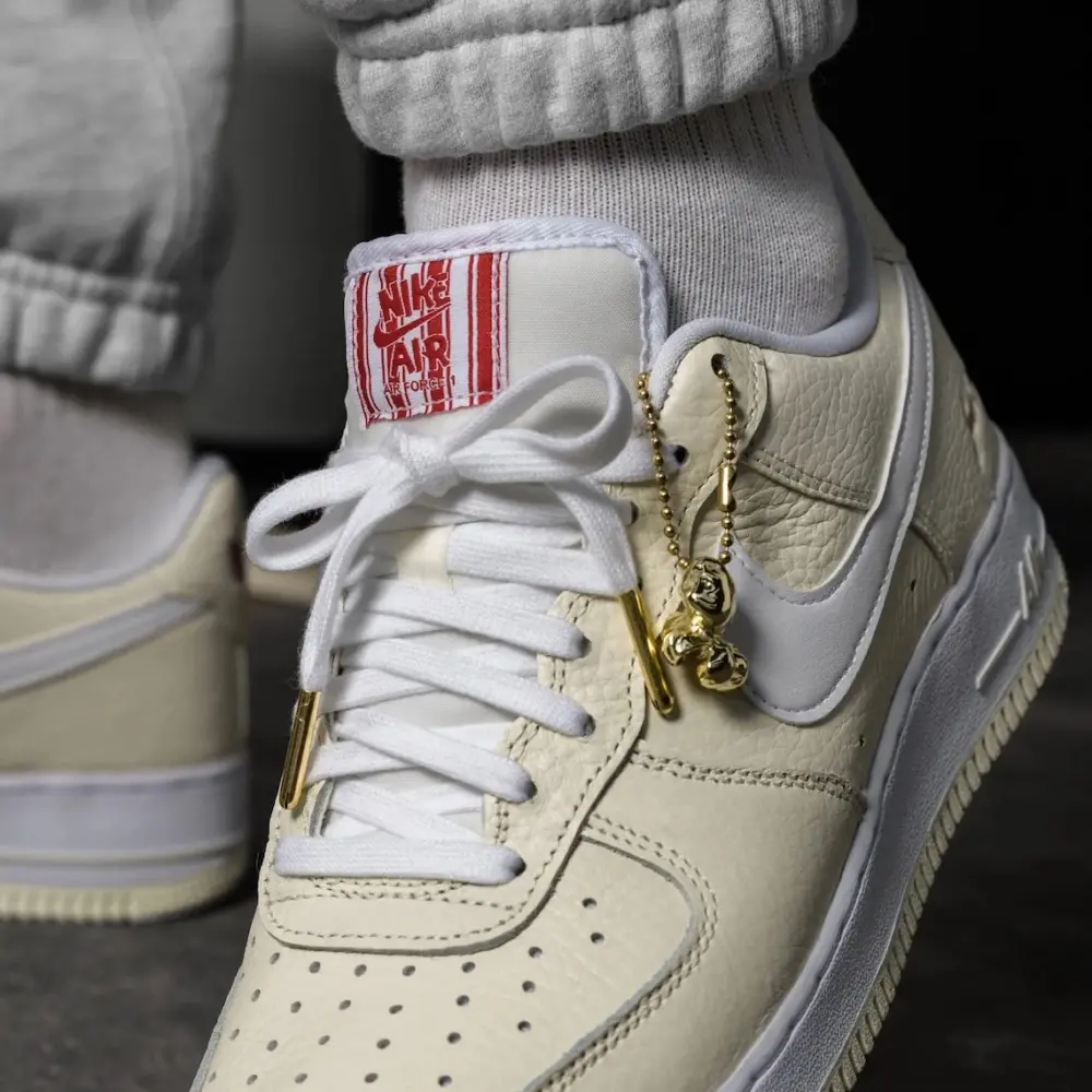 Giày Nike Air Force 1 ’07 Premium ‘Popcorn’ CW2919-100 - Ảnh 3