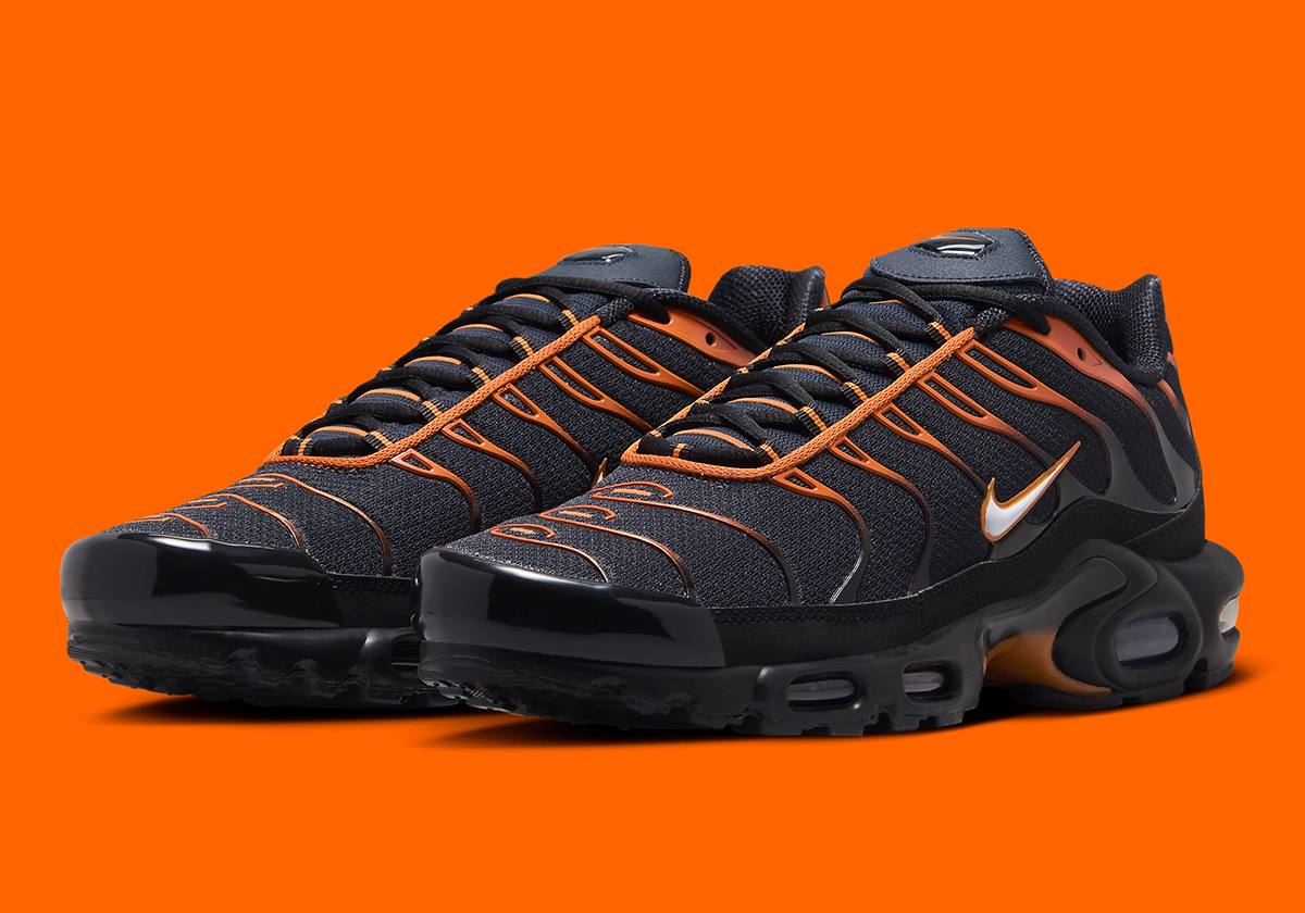 Giày Nike Air Max Plus ‘Dark Obsidian Orange’ FN6949-400 - Ảnh 5