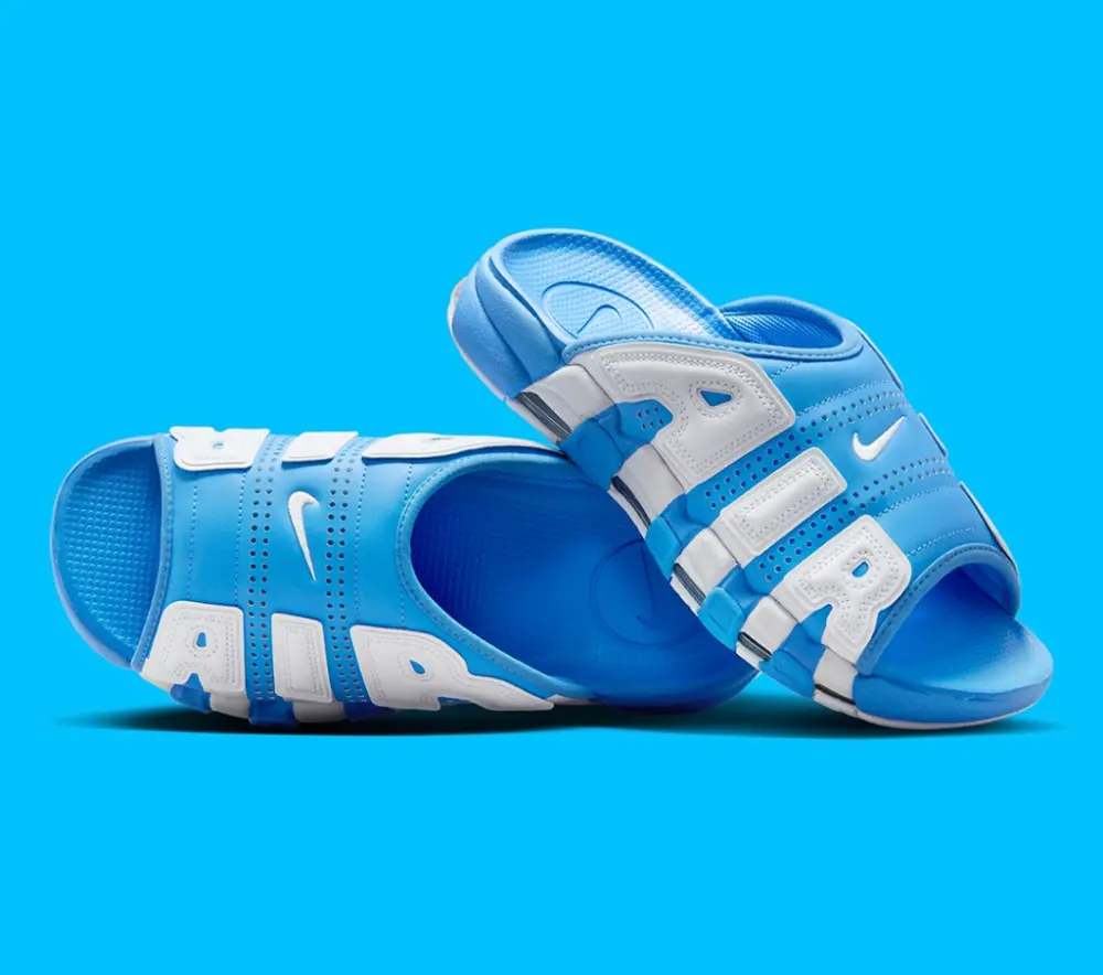 Dép Nike Air More Uptempo Slide 'University Blue' FD9884-400 - Ảnh 4