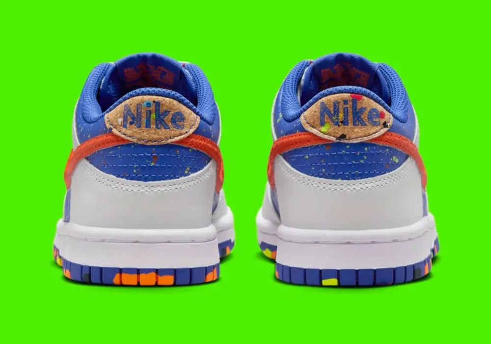 Giày Nike Dunk Low GS Paint Splatter HJ9233-025 - Ảnh 4