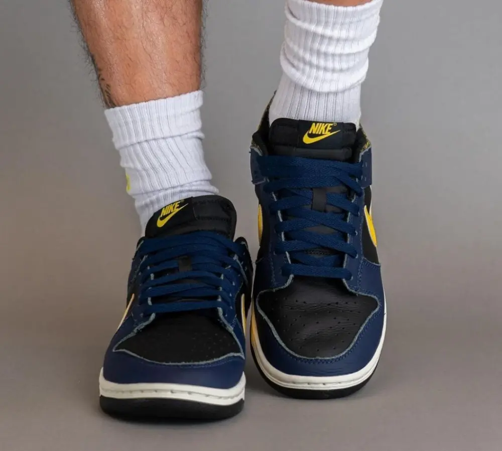 Giày Nike Dunk Low 'Vintage Michigan' FZ4014-010 - Ảnh 5