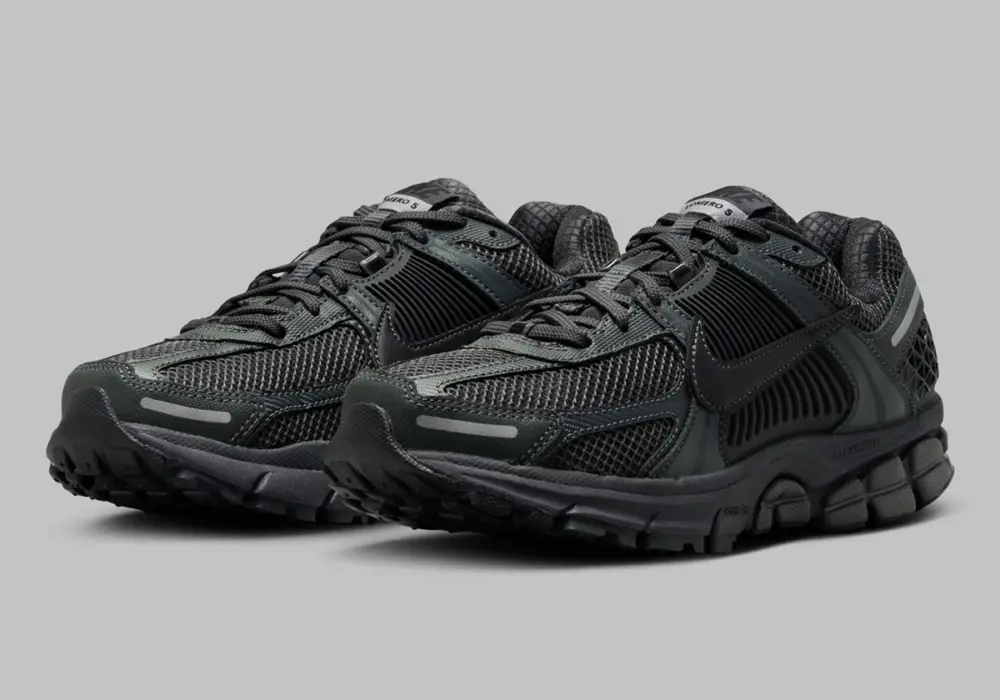 Giày Nike Zoom Vomero 5 ‘Triple Black’ FQ7079-002 - Ảnh 5