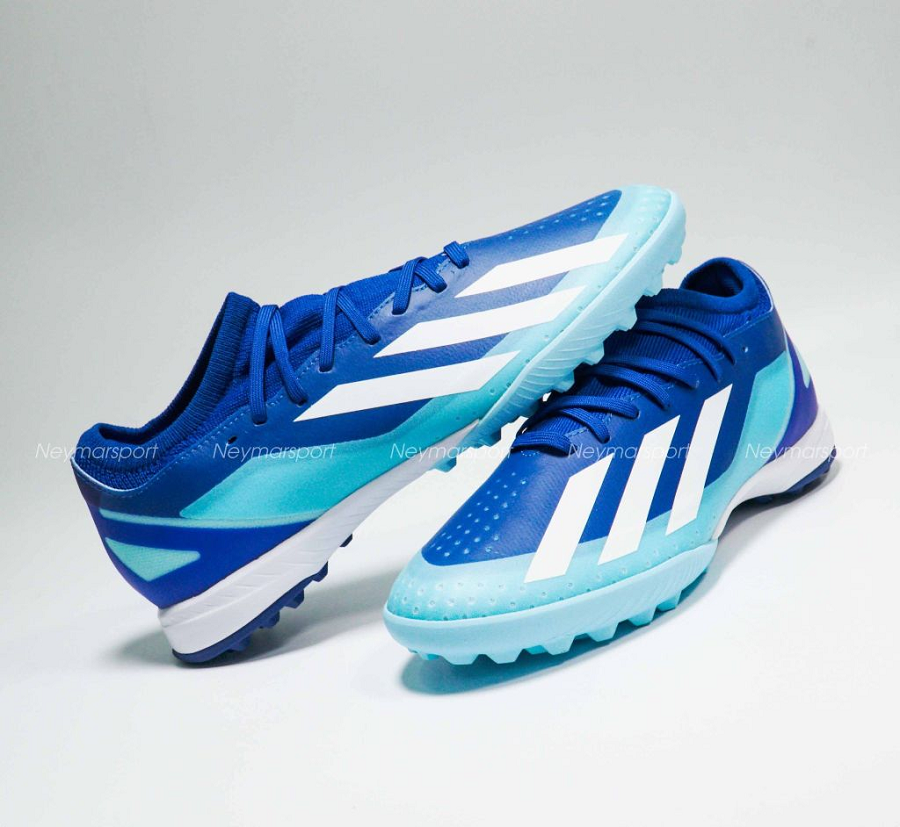 Giày Adidas Turf X Crazyfast.3 'Blue' ID9338 - Ảnh 2