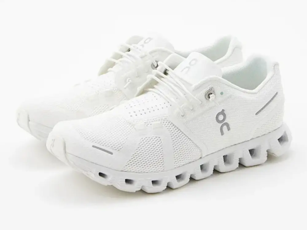 Alternative view of Giày On Running Cloud 5 'All White' 59-98902