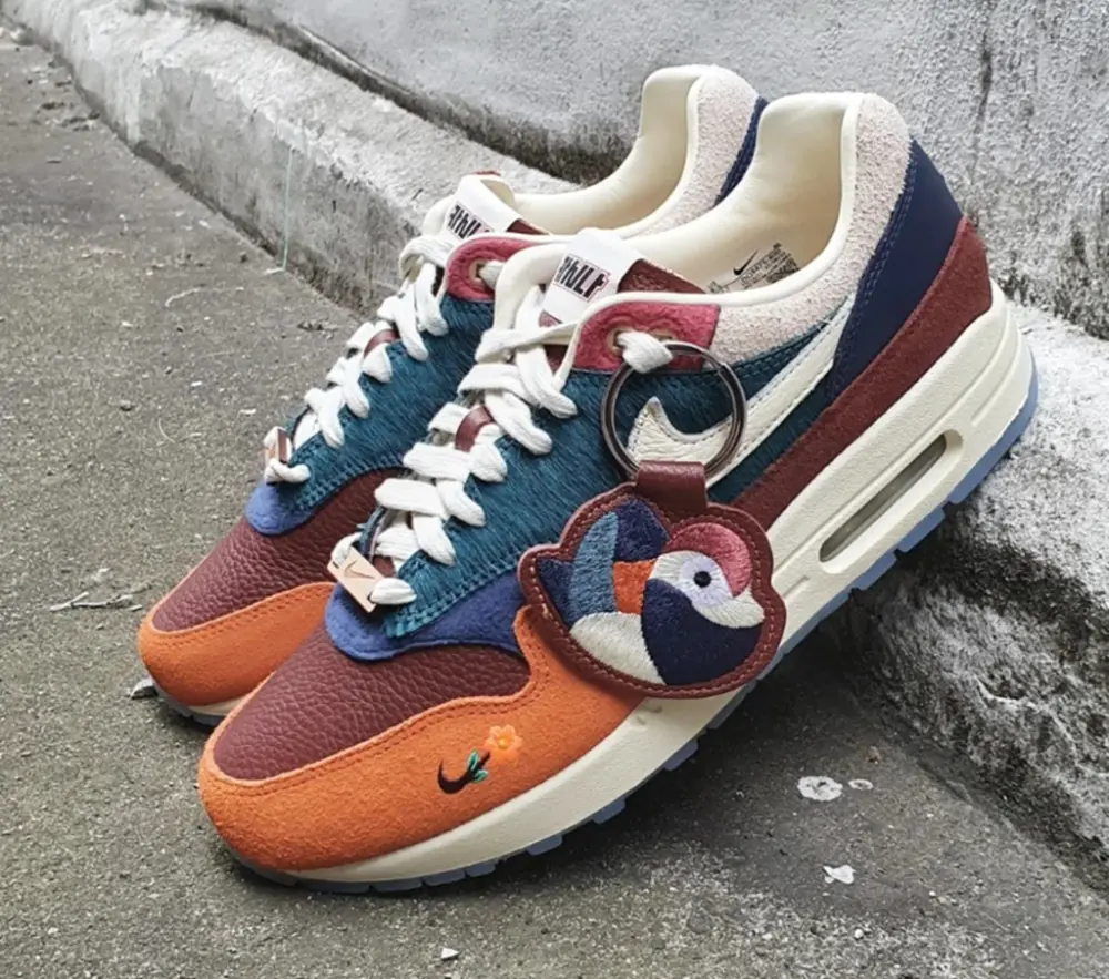 Giày Nike Air Max 1 Kasina Won Ang ‘Orange’ DQ8475-800 - Ảnh 4