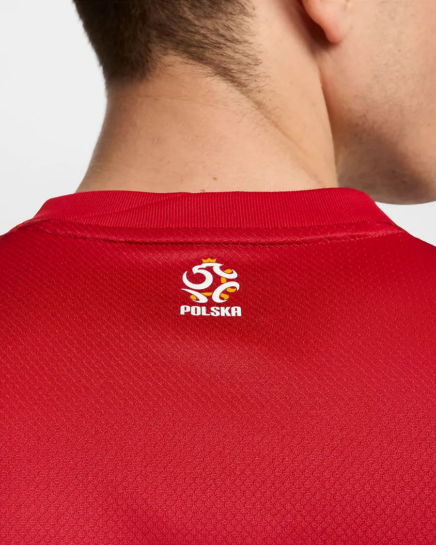 Áo Nike Poland 2024/25 Stadium Away 'Gym Red' FQ8501-635 - Ảnh 3