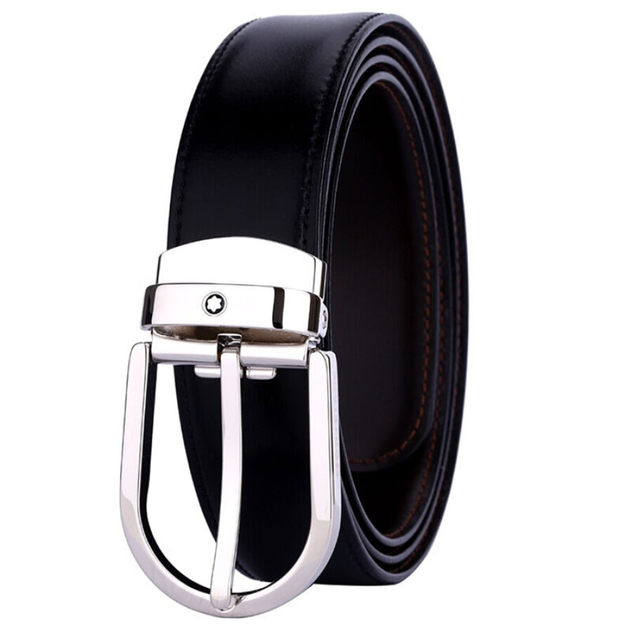 Thắt Lưng Montblanc Reversible Belt ‘Black Brown’ 38157 - Ảnh 4