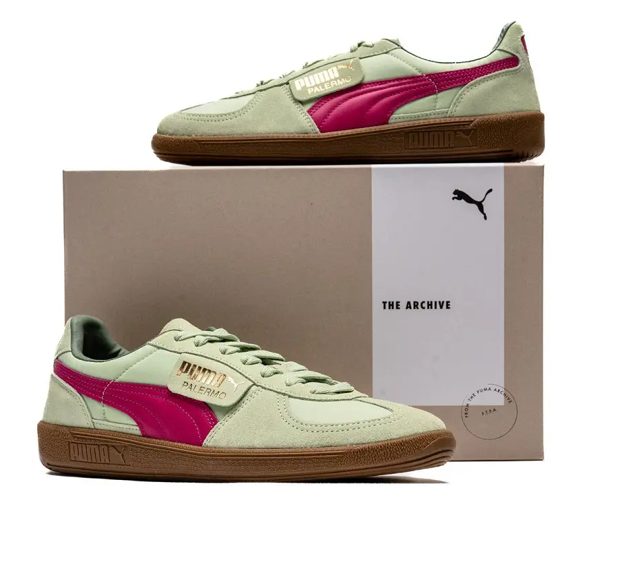 Alternative view of Giày Puma Palermo OG ‘Light Mint Orchid’ 383011-07