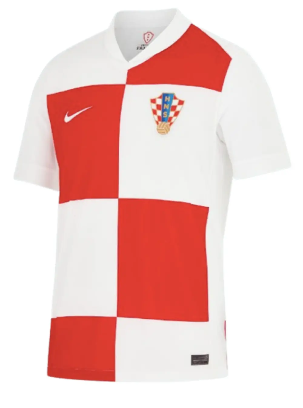 Áo Nike Croatia 2024/25 Stadium Home 'White' FV1737-100