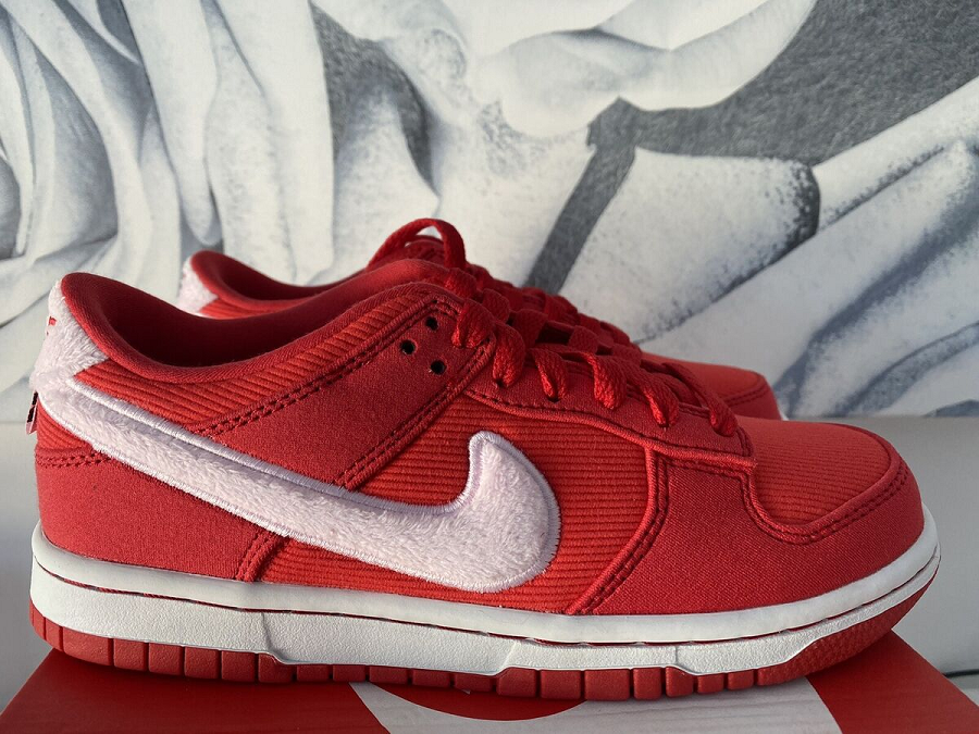 Giày Nike Dunk Low Valentine's Day 'Fire Red' FZ3548-612 - Ảnh 3