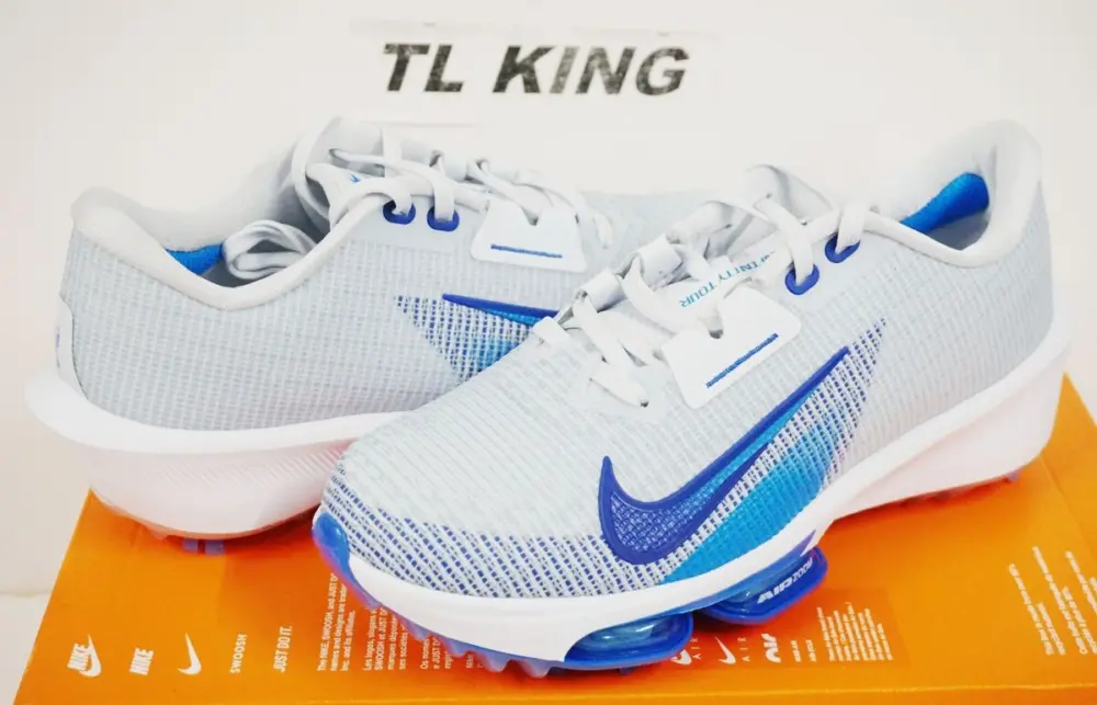Giày Nike Air Zoom Tour Next% 2 Golf 'White Blue' FD0217-001 - Ảnh 3