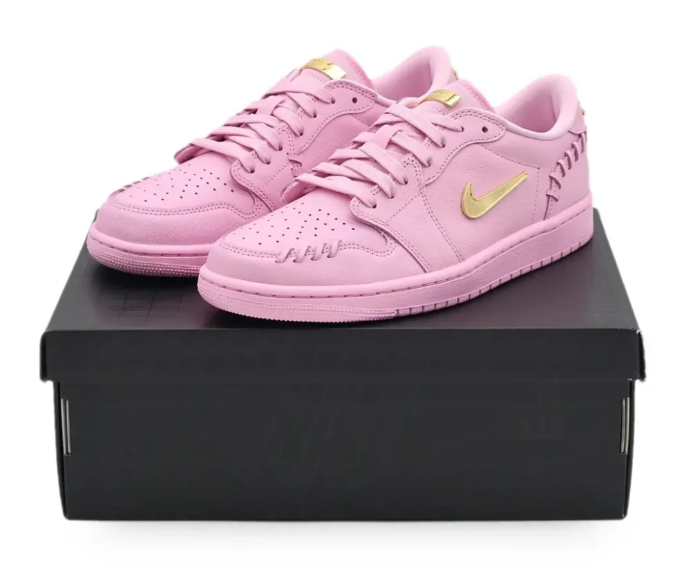 Giày Nike Air Jordan 1 Low Method Of Make ‘Pink’ FN5032-600 - Ảnh 6