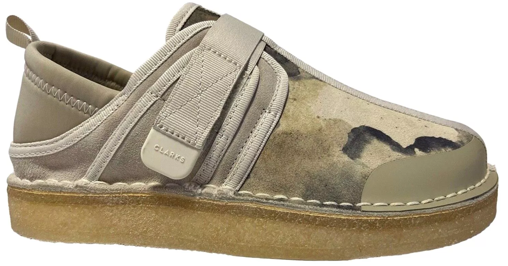 Giày Clarks Trek Taiyo 'White Camoflage Suede' 26166286