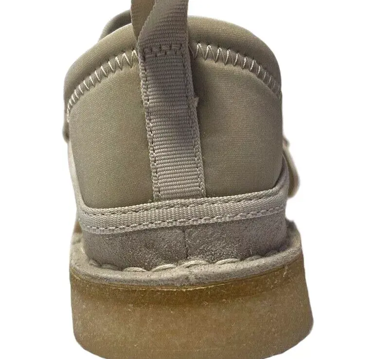 Giày Clarks Trek Taiyo 'White Camoflage Suede' 26166286 - Ảnh 5