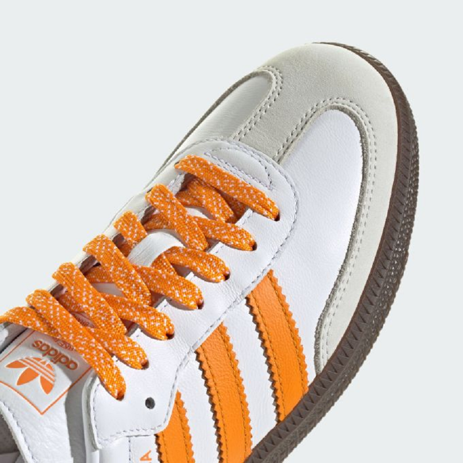 Giày Adidas Samba OG ‘White Equipment Orange’ IE6521 - Ảnh 2