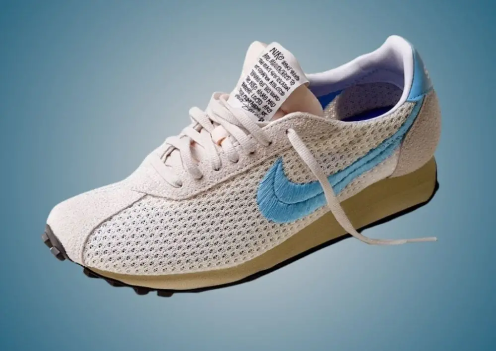 Giày Stussy x Nike LD-1000 Phantom Aquarius 'Blue' FQ5369-001 - Ảnh 4