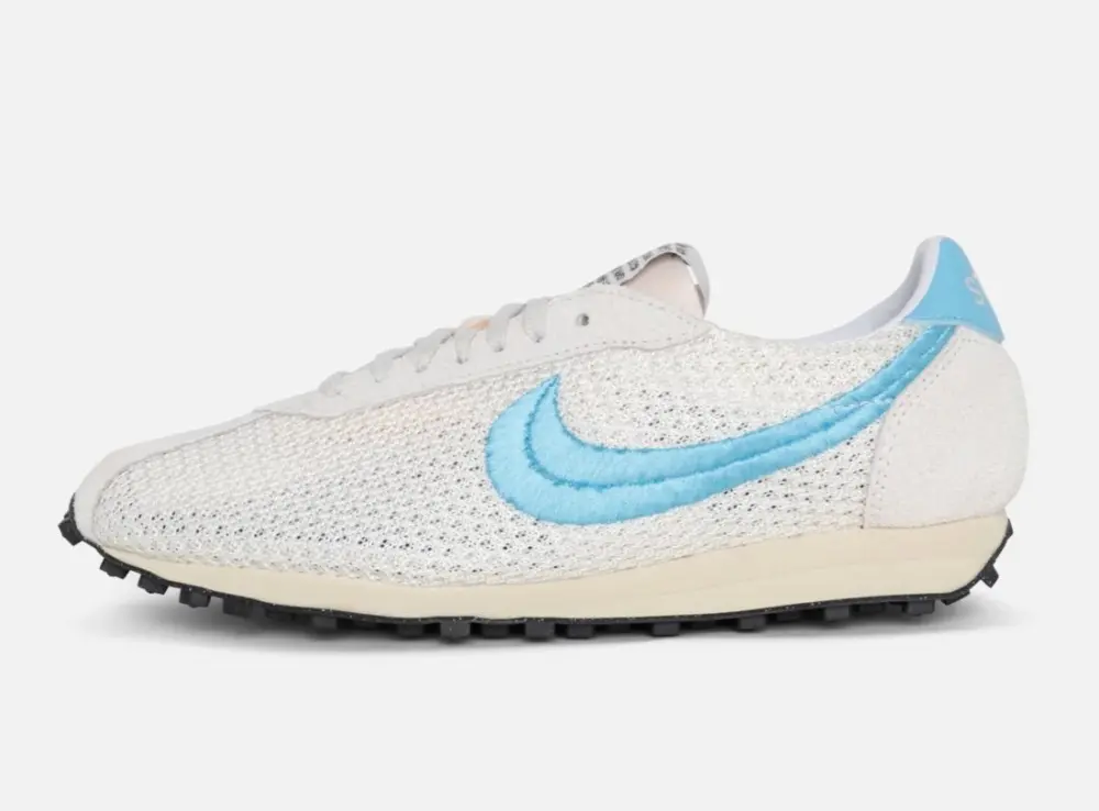 Giày Stussy x Nike LD-1000 Phantom Aquarius 'Blue' FQ5369-001 - Ảnh 3