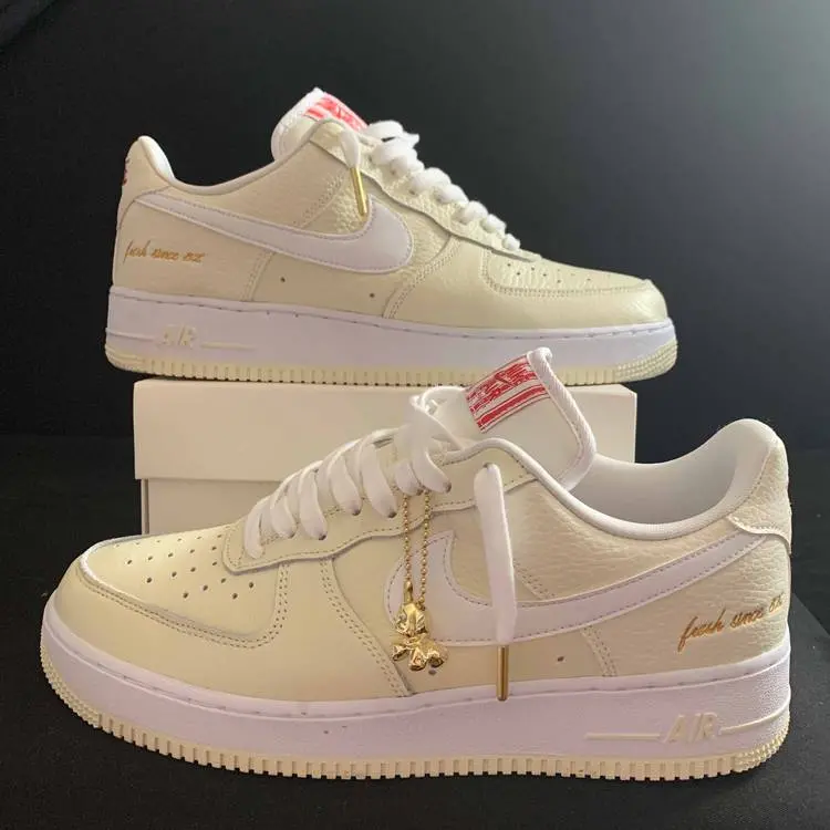 Giày Nike Air Force 1 ’07 Premium ‘Popcorn’ CW2919-100 - Ảnh 4