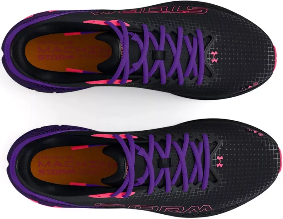 Alternative view of Giày Under Armour HOVR Machina ‘Black Pink’ 3026546-001