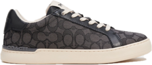 Giày Coach Clip Low Top Jacquard ‘Black’ CI077-BLK