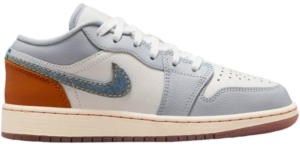 Giày Nike Air Jordan 1 Low GS ‘Denim Swoosh’ FZ5046-041