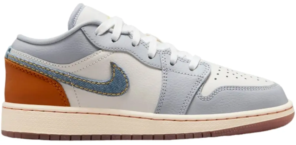 Giày Nike Air Jordan 1 Low GS ‘Denim Swoosh’ FZ5046-041