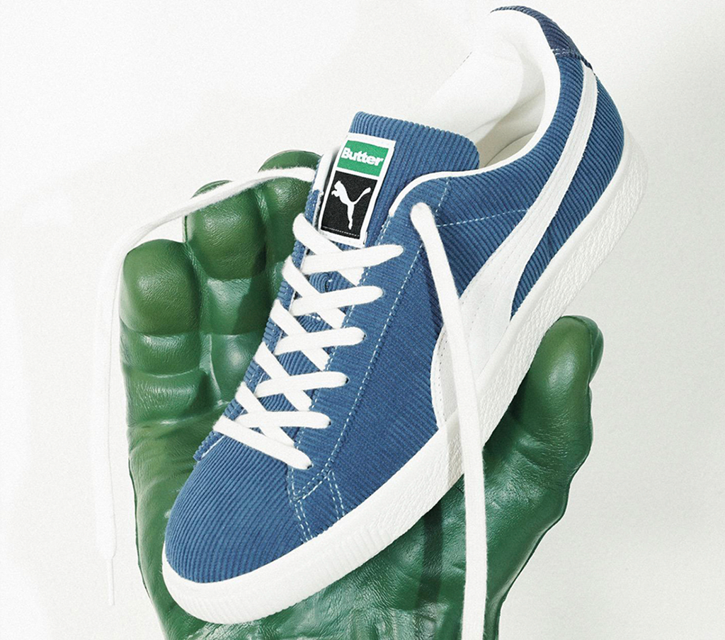 Giày Puma Butter Goods x Basket Vintage ‘Dark Denim’ 381099-01 - Ảnh 3