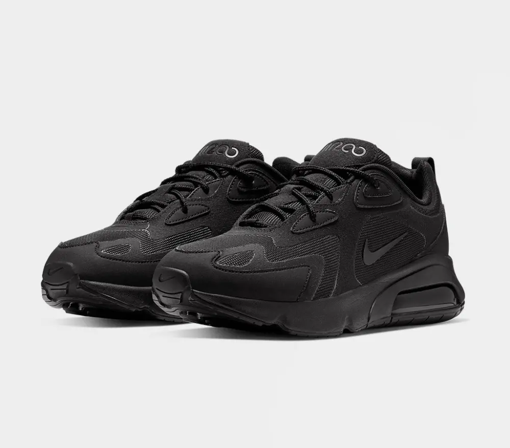 Alternative view of Giày Nike Air Max 200 ‘Triple Black’ AQ2568-003