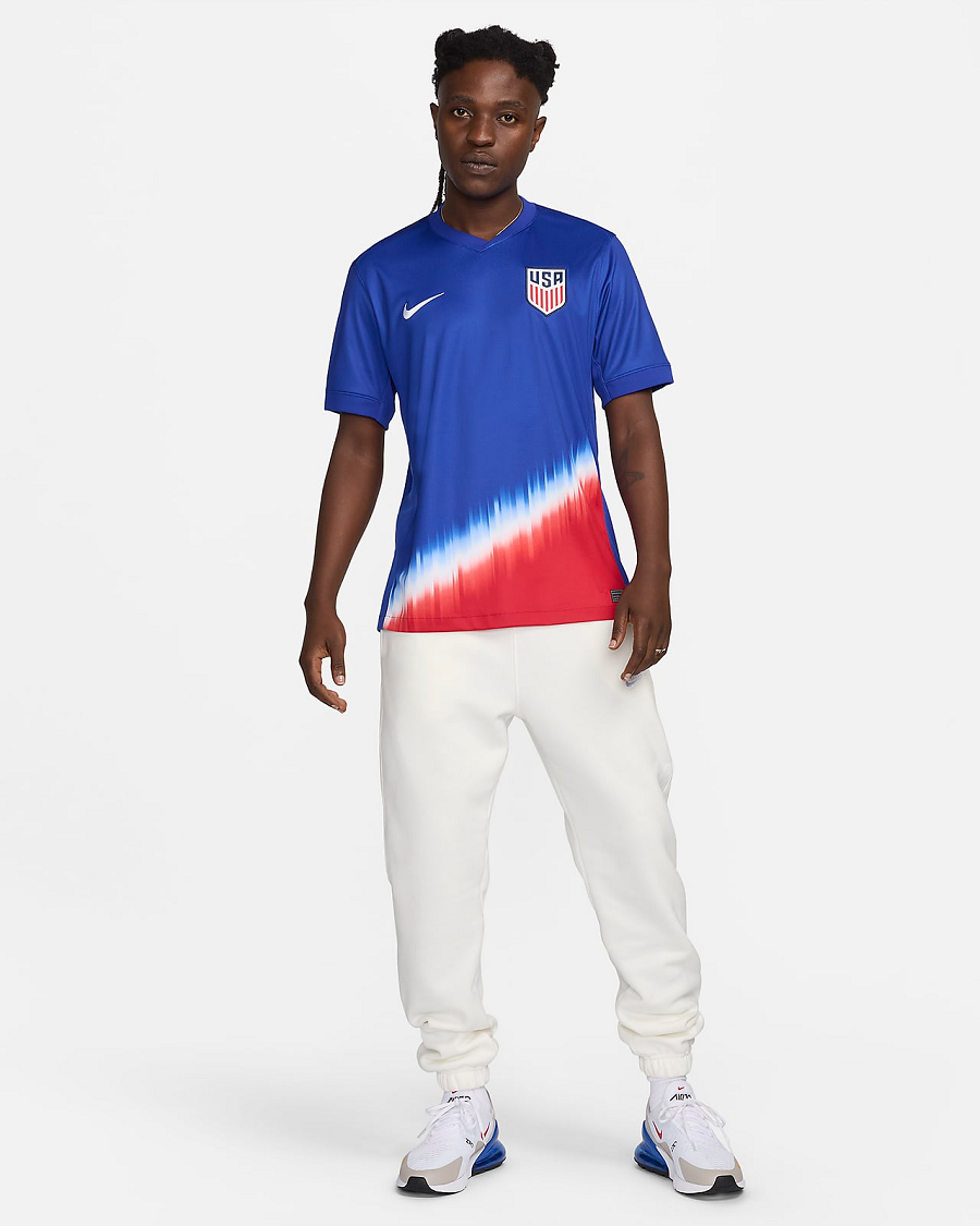 Áo Nike USMNT 2024 Stadium Away 'Old Royal' FJ4277-417 - Ảnh 3