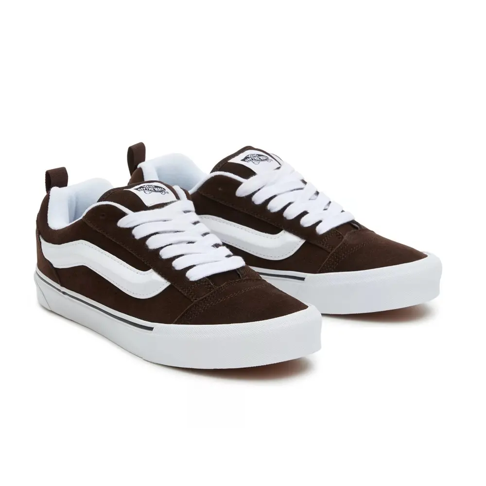 Giày Vans Knu Skool 'Brown White' VN0009QCNWH1 - Ảnh 3