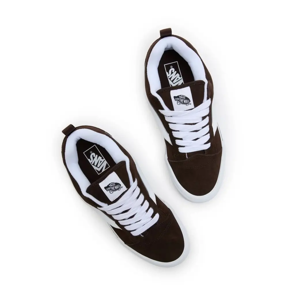 Giày Vans Knu Skool 'Brown White' VN0009QCNWH1 - Ảnh 4