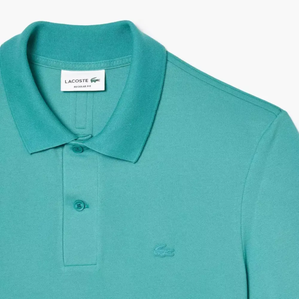 Alternative view of Áo Lacoste Regular Fit Movement Piqué 'Green' PH8361 - SI0