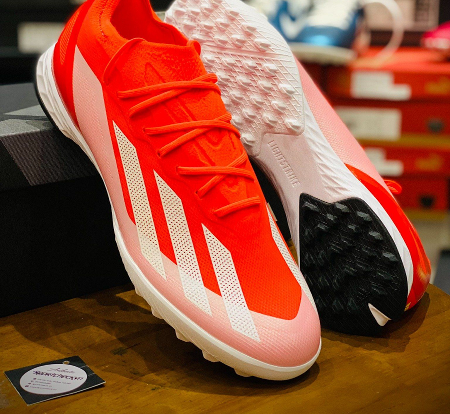 Giày Adidas Turf X Crazyfast Elite 'Solar Red' IF0663 - Ảnh 3