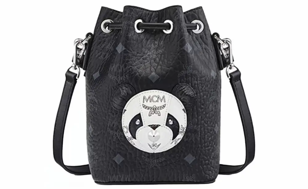 Túi MCM Zoo Panda 'Black' MWDBAXL01BK001