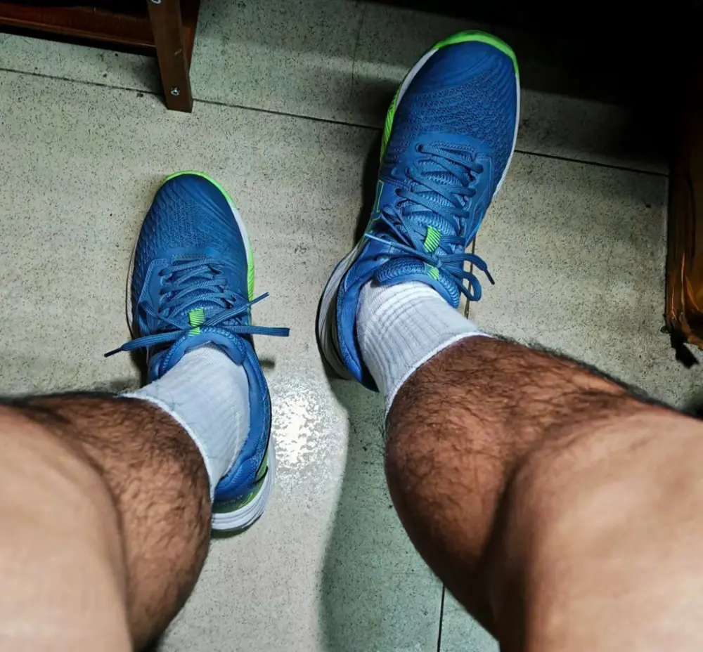 Alternative view of Giày Asics Netburner Ballistic FF 3 ‘Denim Blue’ 1051A073-404