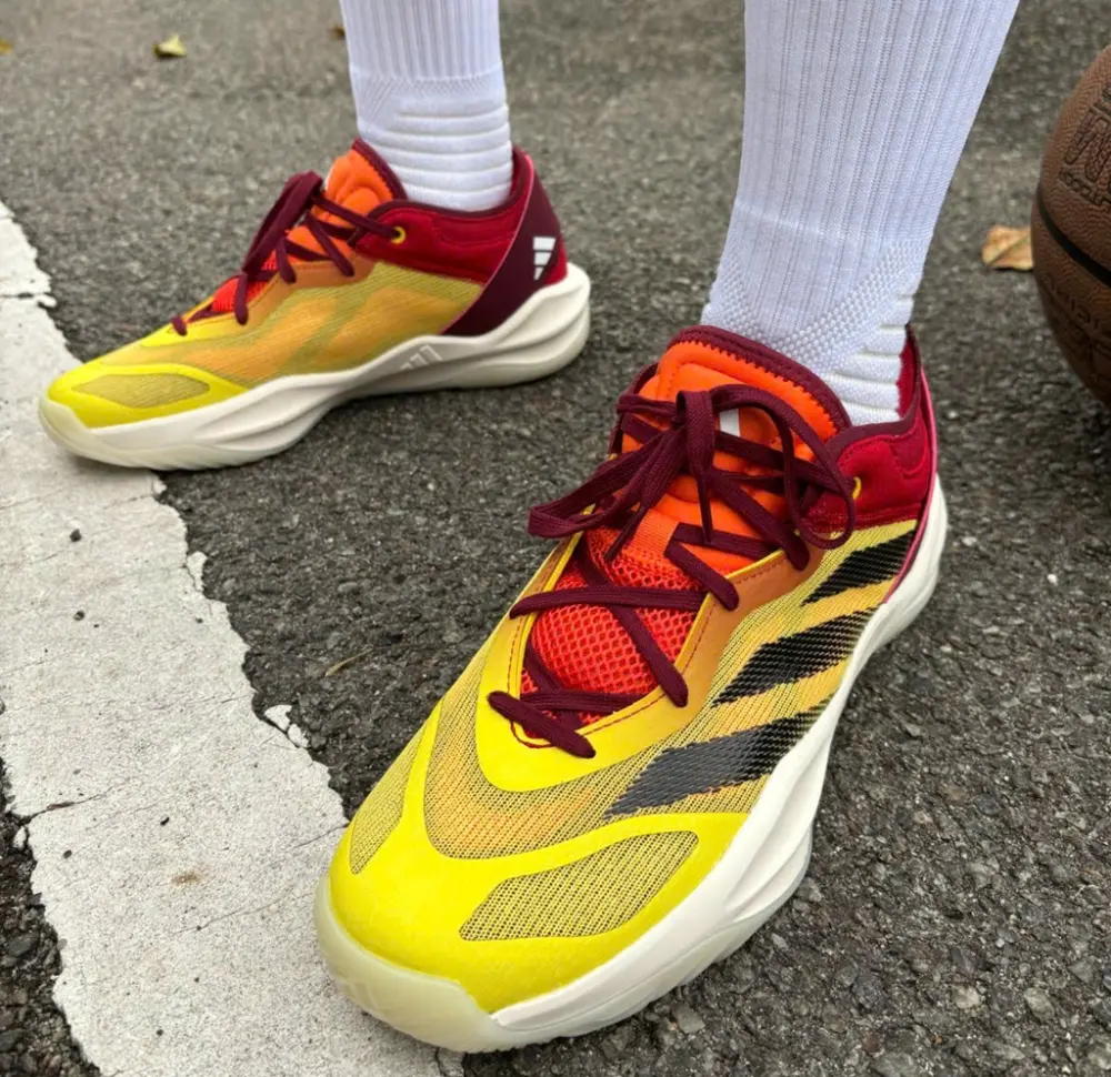 Giày Adidas Adizero Bounce Select 2.0 Low ‘Orange Black Yellow’ IF9354 - Ảnh 5
