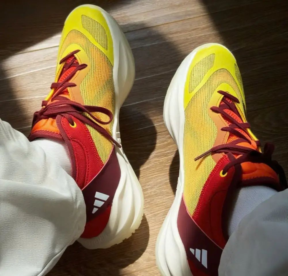 Alternative view of Giày Adidas Adizero Bounce Select 2.0 Low ‘Orange Black Yellow’ IF9354