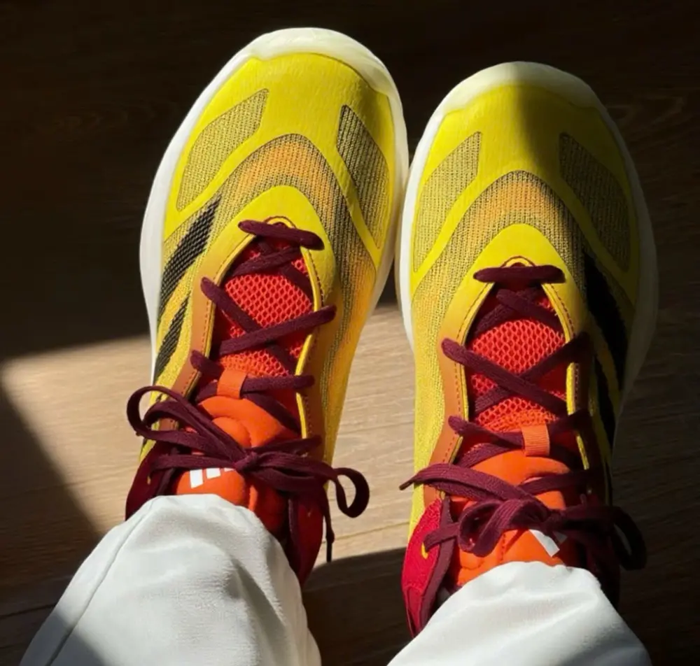 Giày Adidas Adizero Bounce Select 2.0 Low ‘Orange Black Yellow’ IF9354 - Ảnh 4