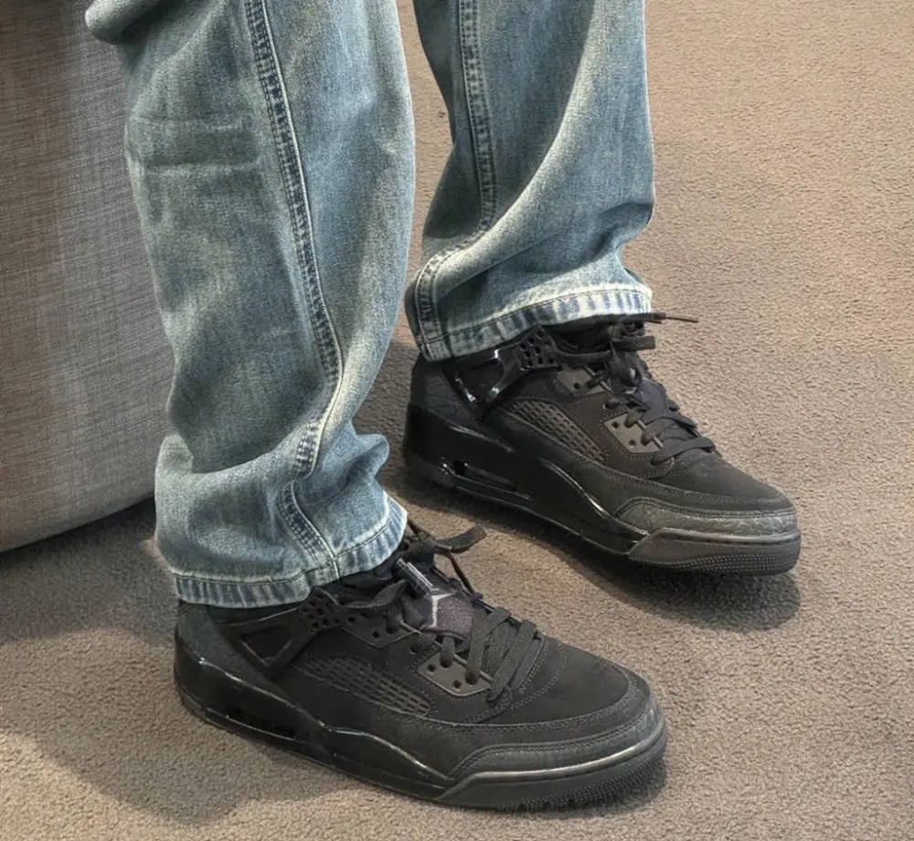 Giày Nike Air Jordan Spizike Low 'Black Cat' FQ1759-001 - Ảnh 4