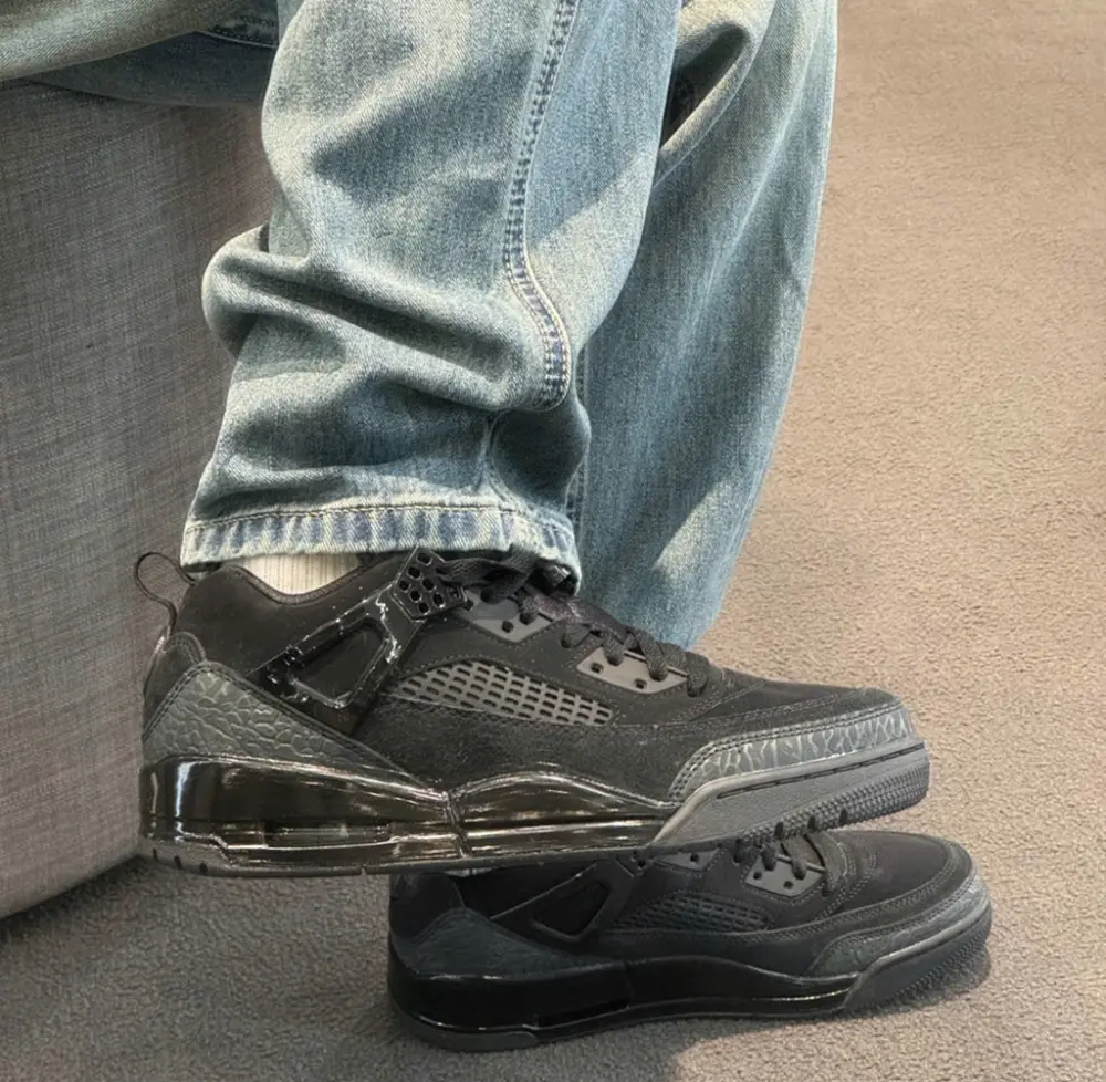 Alternative view of Giày Nike Air Jordan Spizike Low 'Black Cat' FQ1759-001