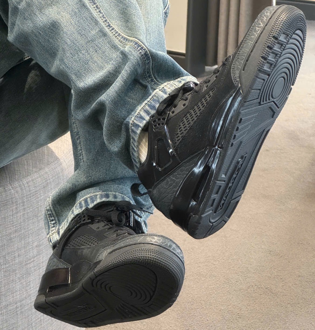 Giày Nike Air Jordan Spizike Low 'Black Cat' FQ1759-001 - Ảnh 3