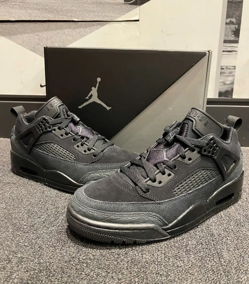 Giày Nike Air Jordan Spizike Low 'Black Cat' FQ1759-001 - Ảnh 5