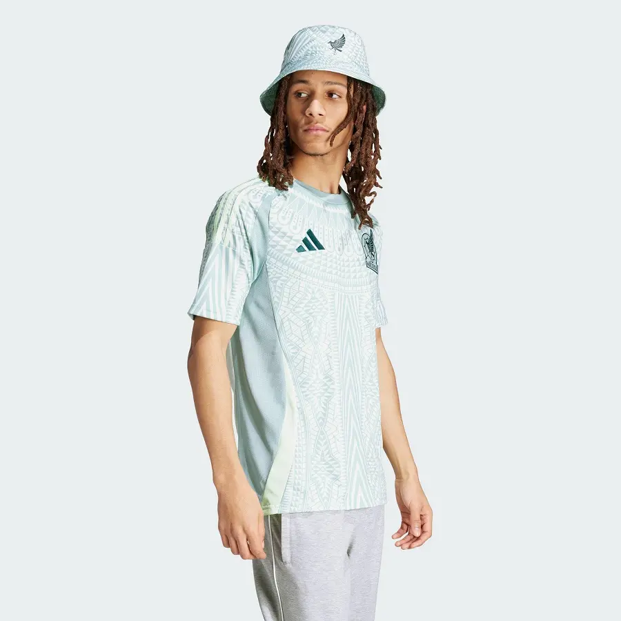 Alternative view of Áo Adidas Mexico 24 New Jersey 'Linen Green' IP6384
