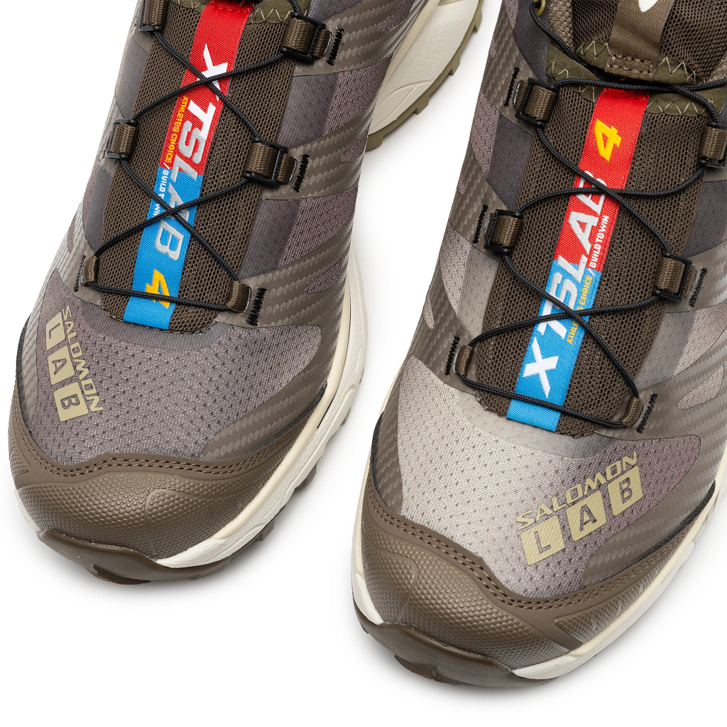 Giày Salomon XT-4 OG Aurora Borealis Canteen 474425 - Ảnh 3