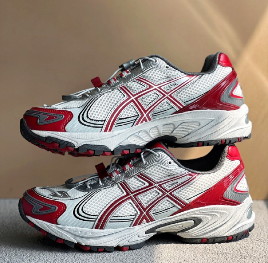 Giày Asics Gel-Kahana TR V4 'Red Silver' 1203A585-100 - Ảnh 4
