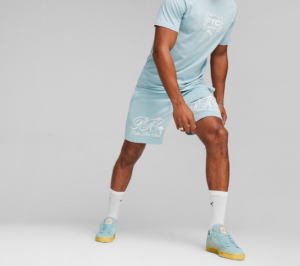 Alternative view of Giày Puma Palm Tree Crew x Suede B 'Turquoise Surf' 396248-02