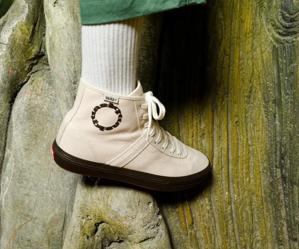 Alternative view of Giày Vans Gilbert Crockett High Decon x Quasi Skateboards ‘Cream’ VN0007QVTBD
