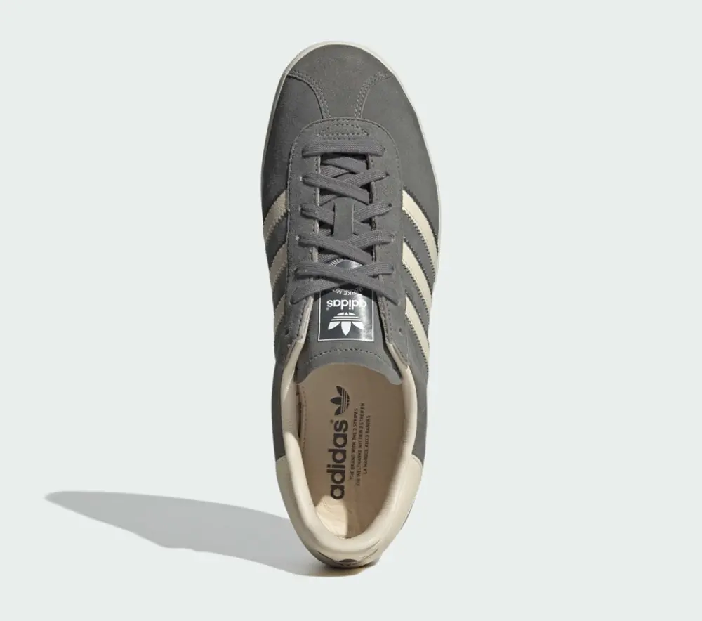 Giày adidas Gazelle 85 'Grey Wonder White' IG1353 - Ảnh 3